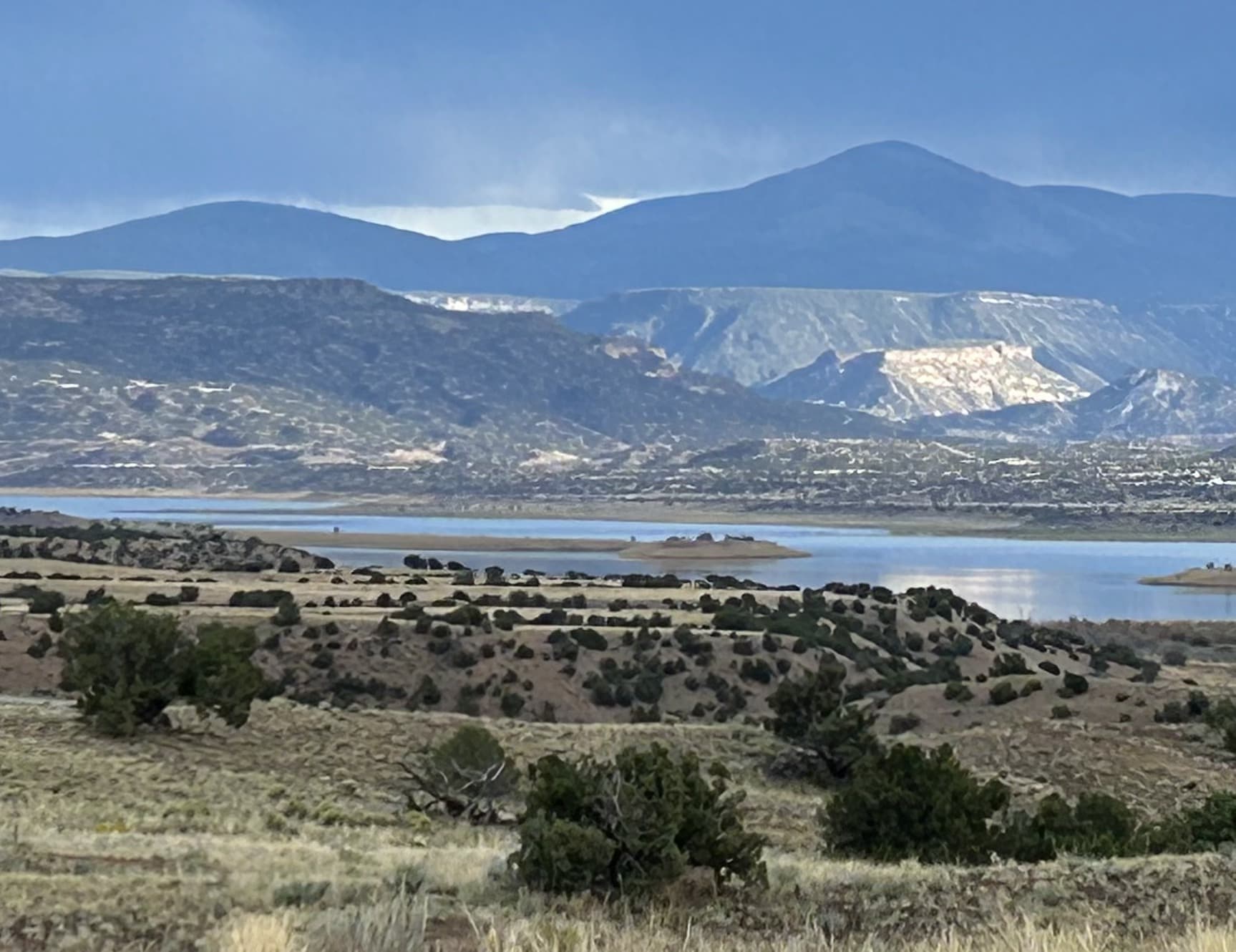 New Mexico mountain lake landscape