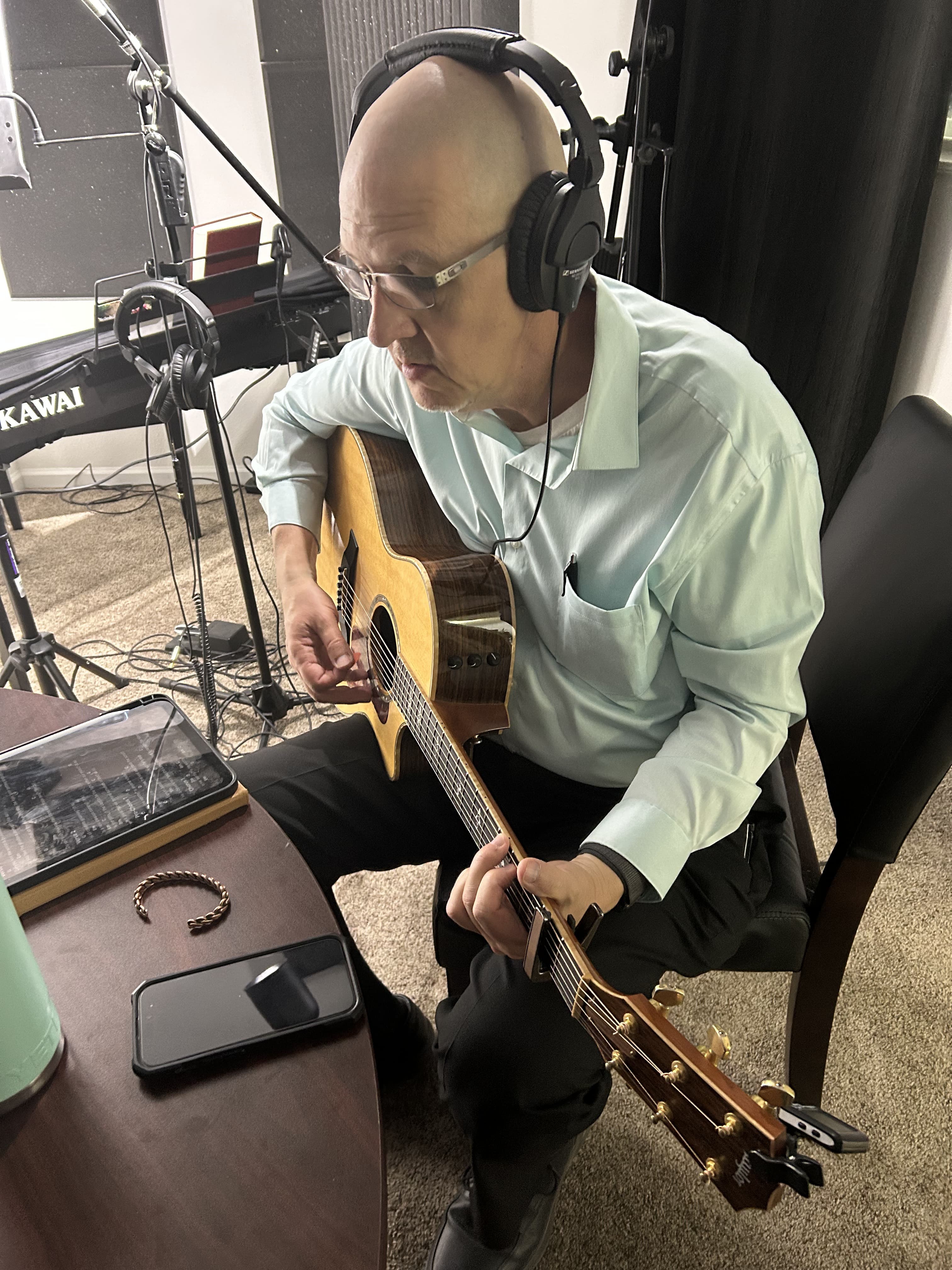Wylie, Guitar and Vocals at The Candle Studio